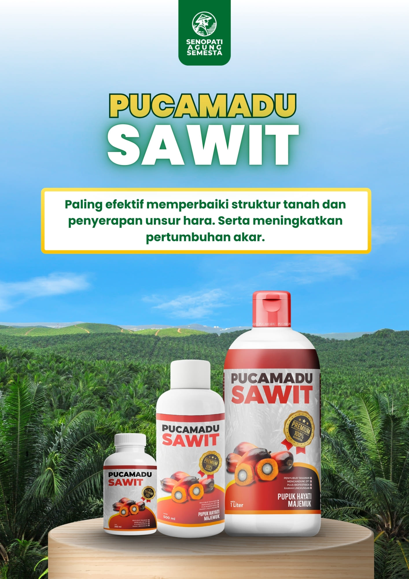 Pupuk Hayati Kelapa Sawit Pucamadu